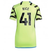 Camisa de Futebol Arsenal Declan Rice #41 Equipamento Secundário Mulheres 2023-24 Manga Curta
